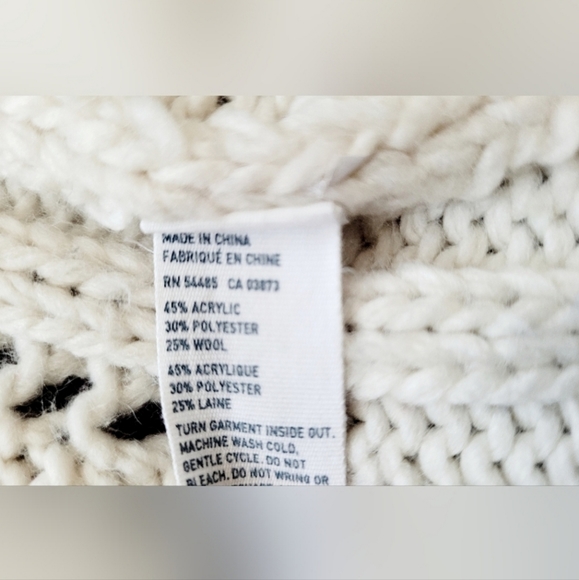 American Eagle Outfitters Women's Open Front Cardigan Wool Off-White,Medium Size - Picture 11 of 13